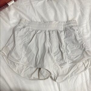 White hotty hot shorts